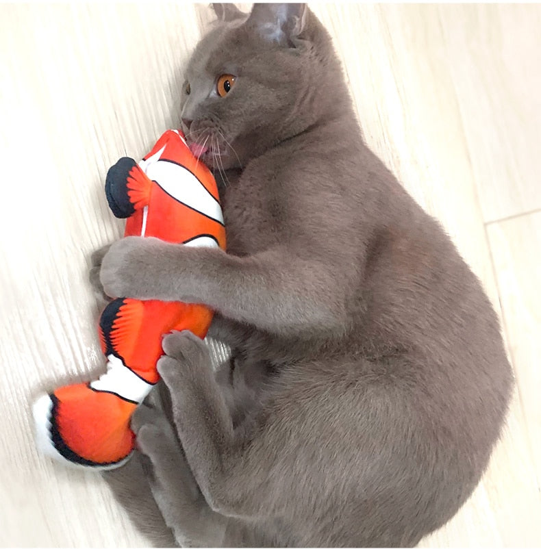 Toy Fish for Cats - Orchid Unique