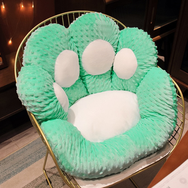 kawaii Paw Pillow Seat Cushion - Orchid Unique