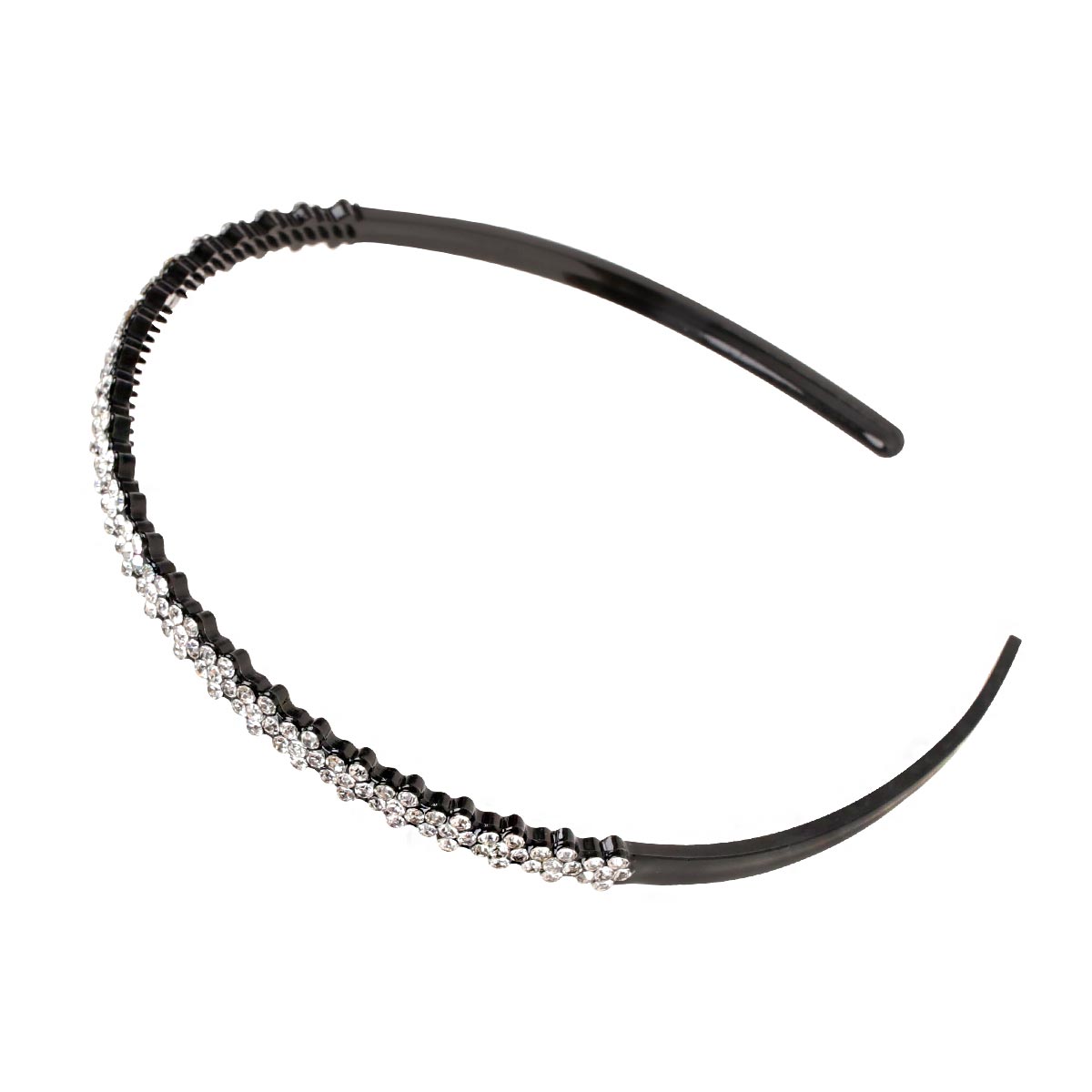 Fashion Pearl Non-Slip Rhinestone Hairbands Elastic Flower Women Hair Hoop Bands Headband Bezel Girls Hair Accessories Headdress - Orchid Unique