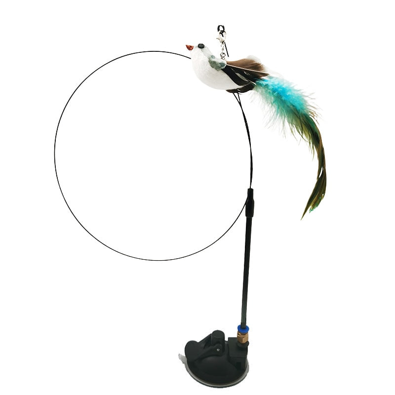 Simulation Bird Interactive Funny Stick Toy - Orchid Unique