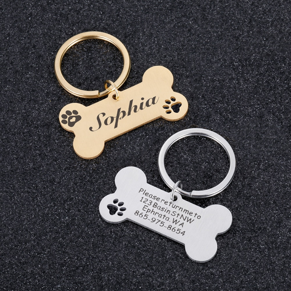 Customizable Dog Medal - Orchid Unique