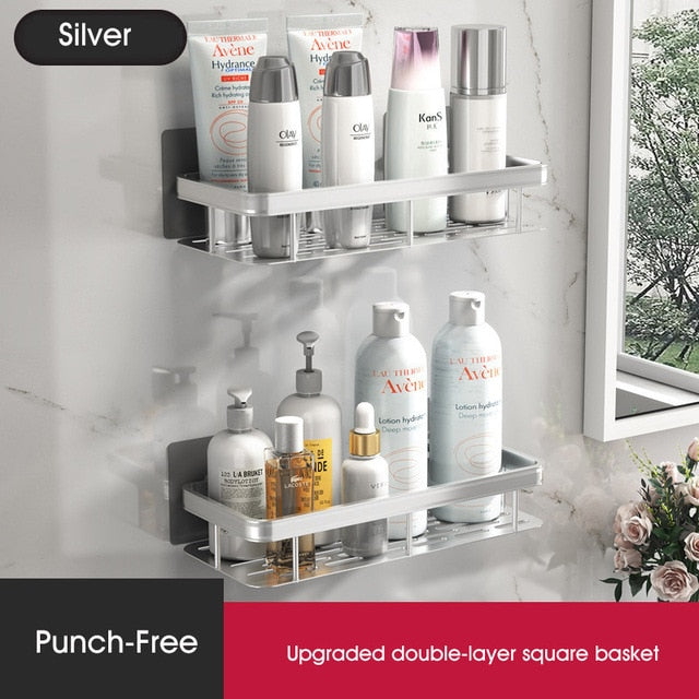 Bathroom Shelves No-drill Wall - Orchid Unique