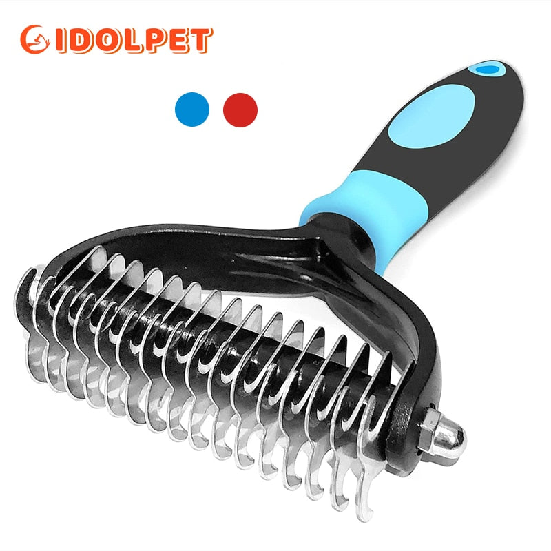 Professional Pet Deshedding Brush - Orchid Unique