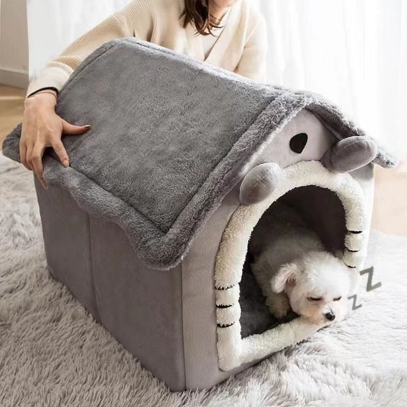 Soft and cozy Pet Bed House - Orchid Unique