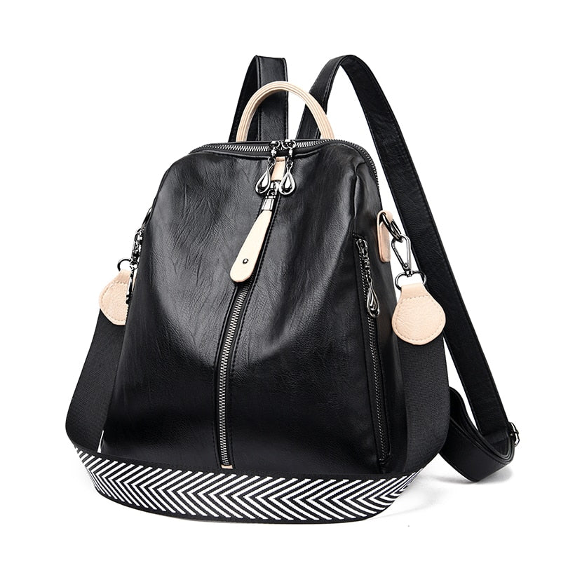 Backpack Soft Leather - Orchid Unique