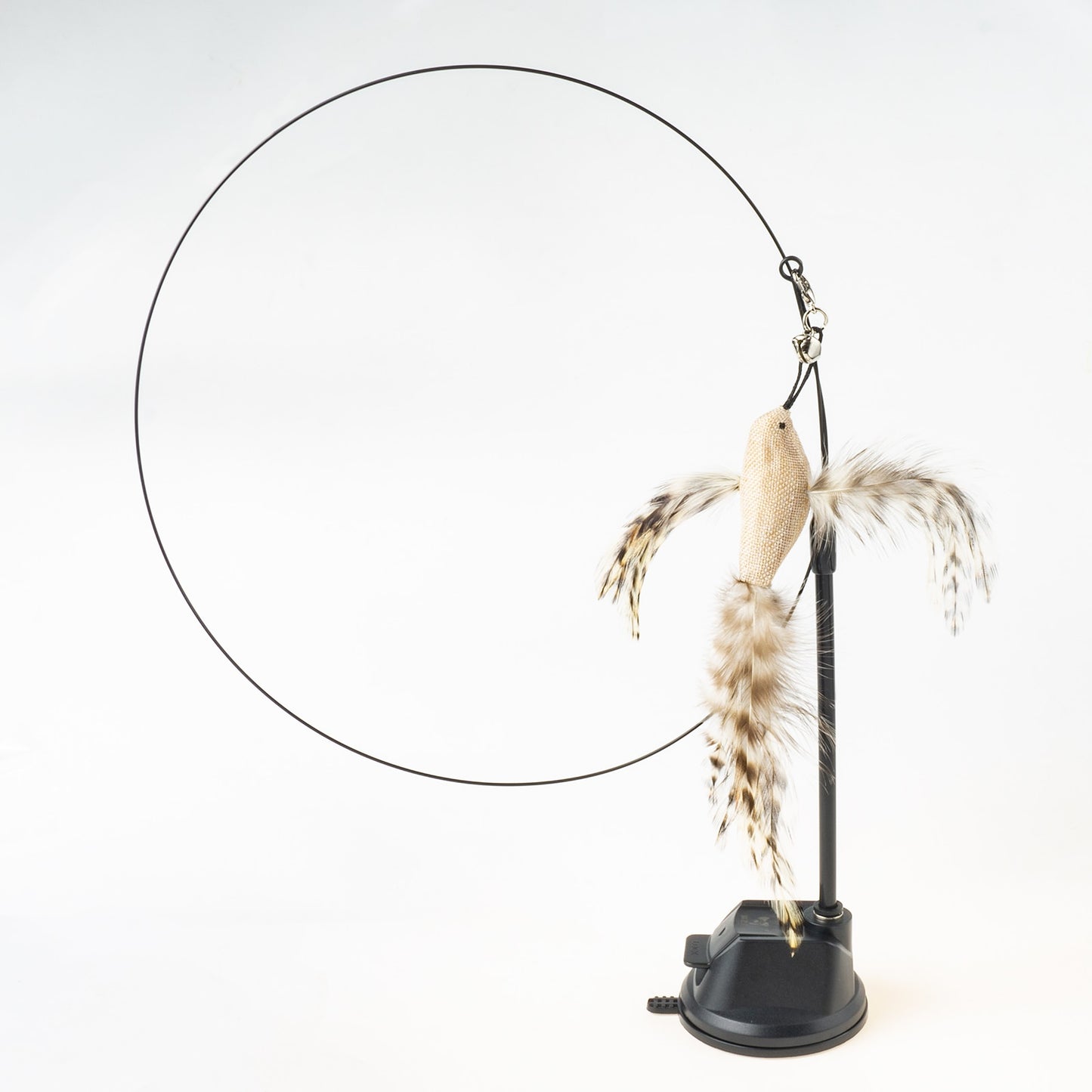 Handsfree Bird/Feather Cat Wand - Orchid Unique