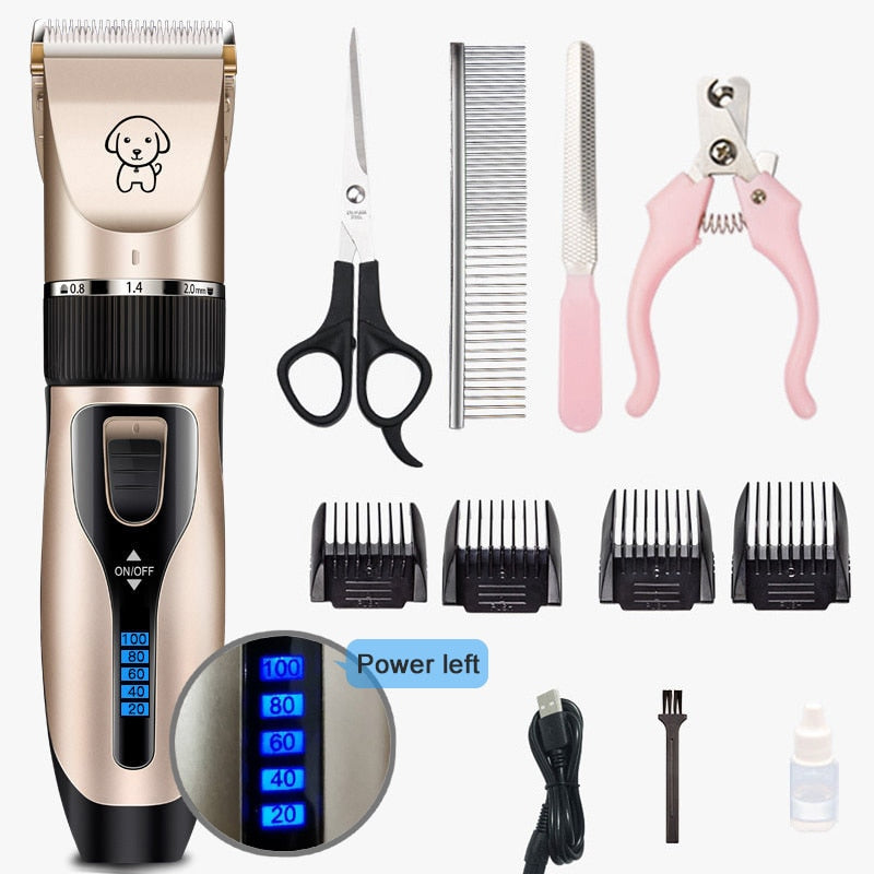 Professional-grade set of Pet Clippers - Orchid Unique
