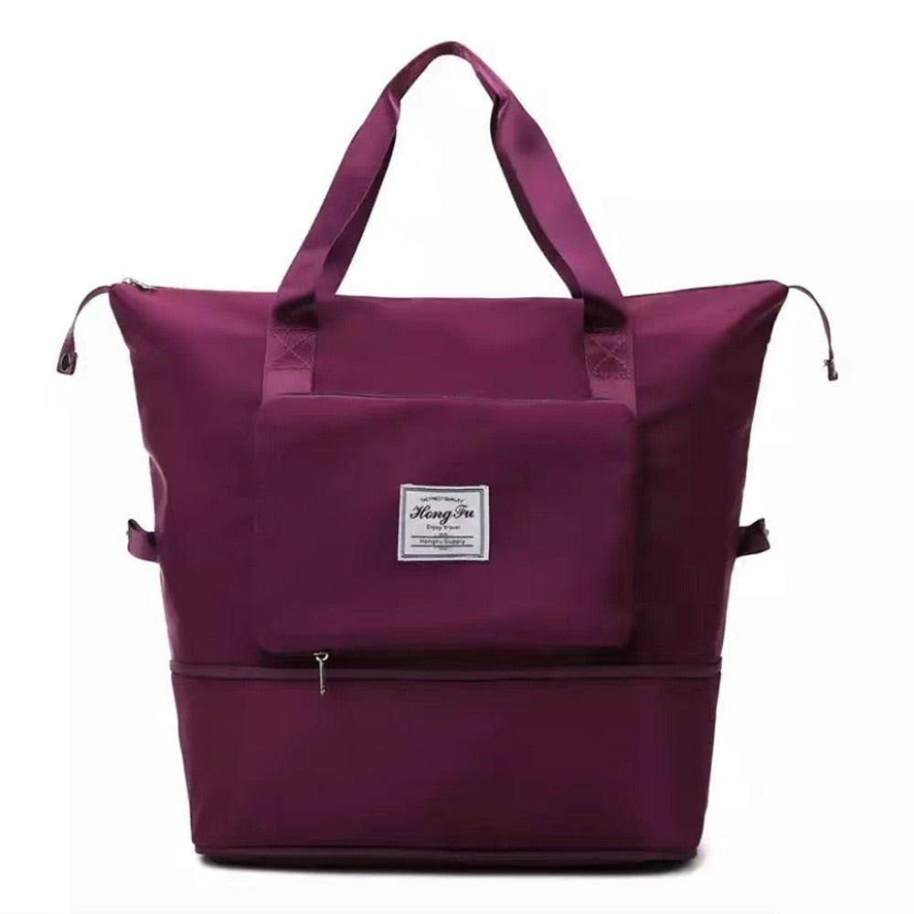 Waterproof Tote Multifunctional Travel Luggage - Orchid Unique