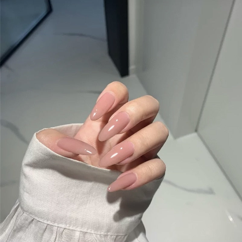 Ballerina Fake Nails Press On - Orchid Unique