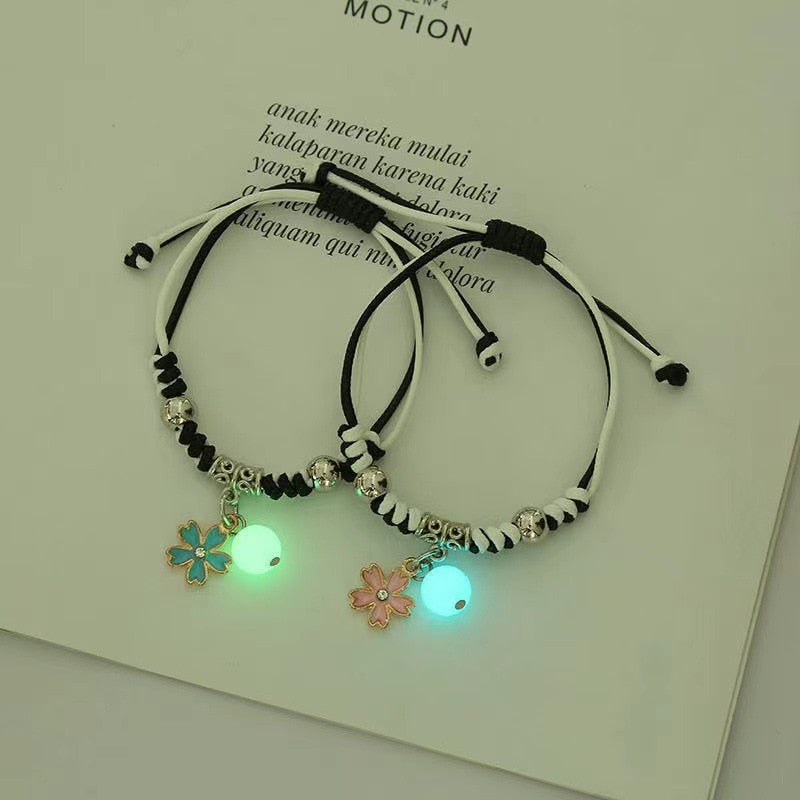 Luminous Handmade Bracelet - Orchid Unique