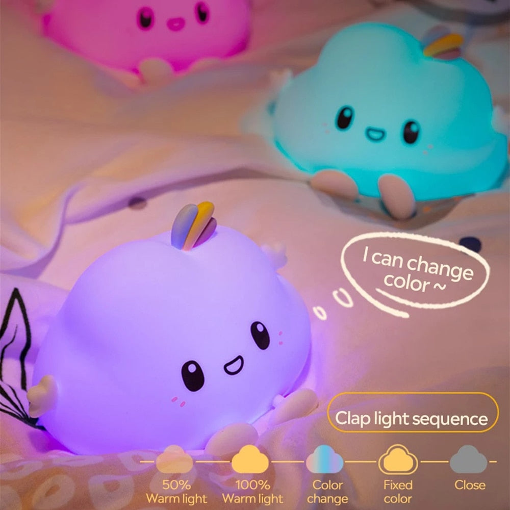 Silicone Touch Table Lamp - Orchid Unique