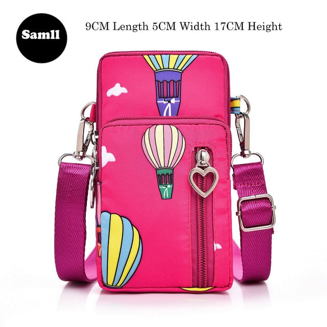 Universal Mobile Phone Bag and Case Wallet - Orchid Unique