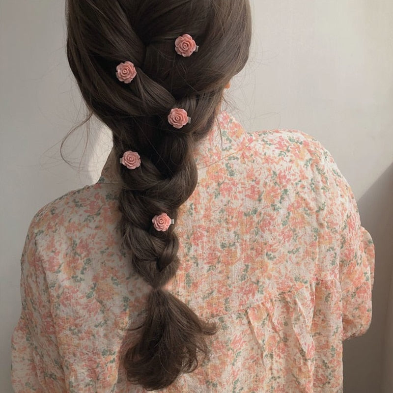 Transparent Butterfly Pink Hairpin - Orchid Unique