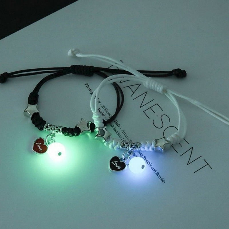 Luminous Handmade Bracelet - Orchid Unique