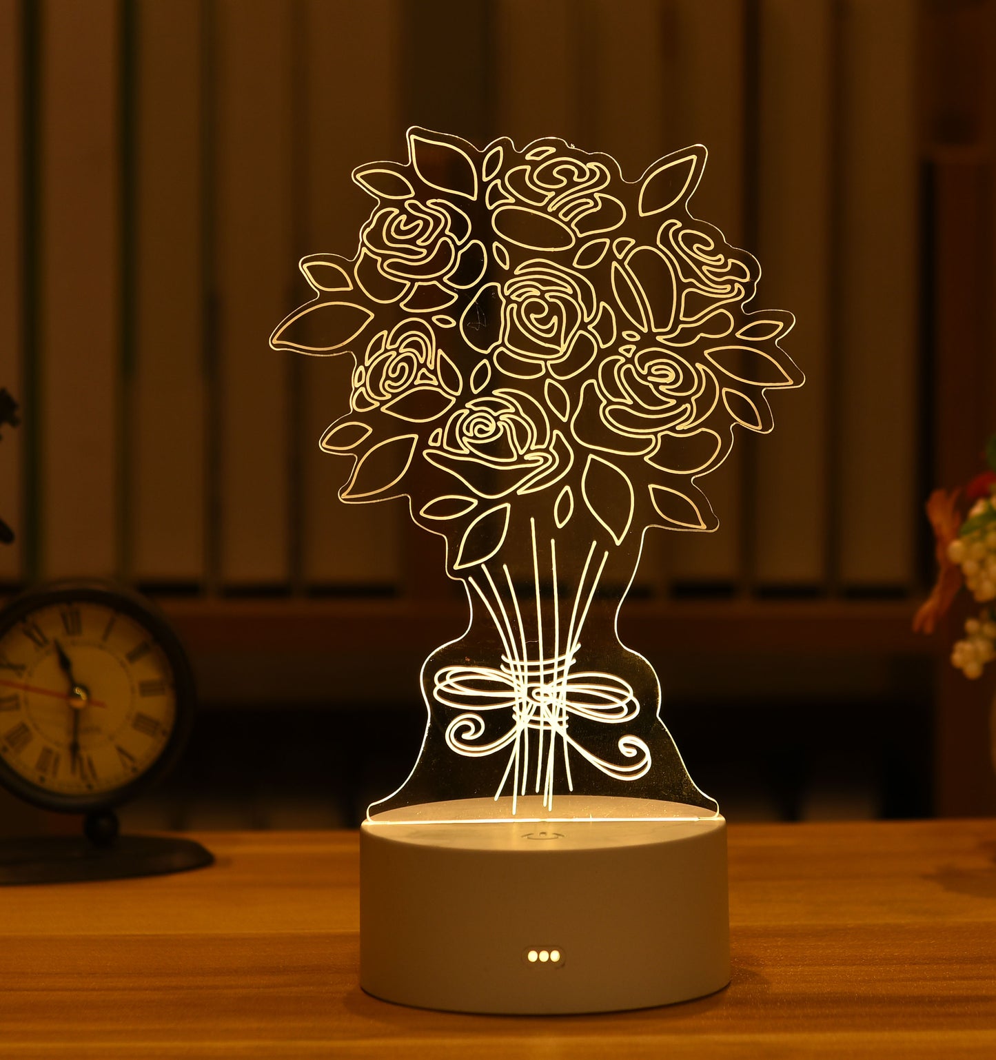 USB Led Night Light Message Board - Orchid Unique