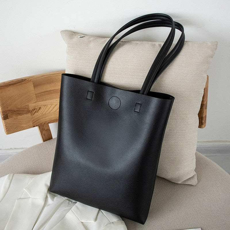 Soft Leather and Casual Women Shoulder Bag - Orchid Unique