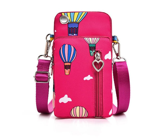 Universal Mobile Phone Bag and Case Wallet - Orchid Unique