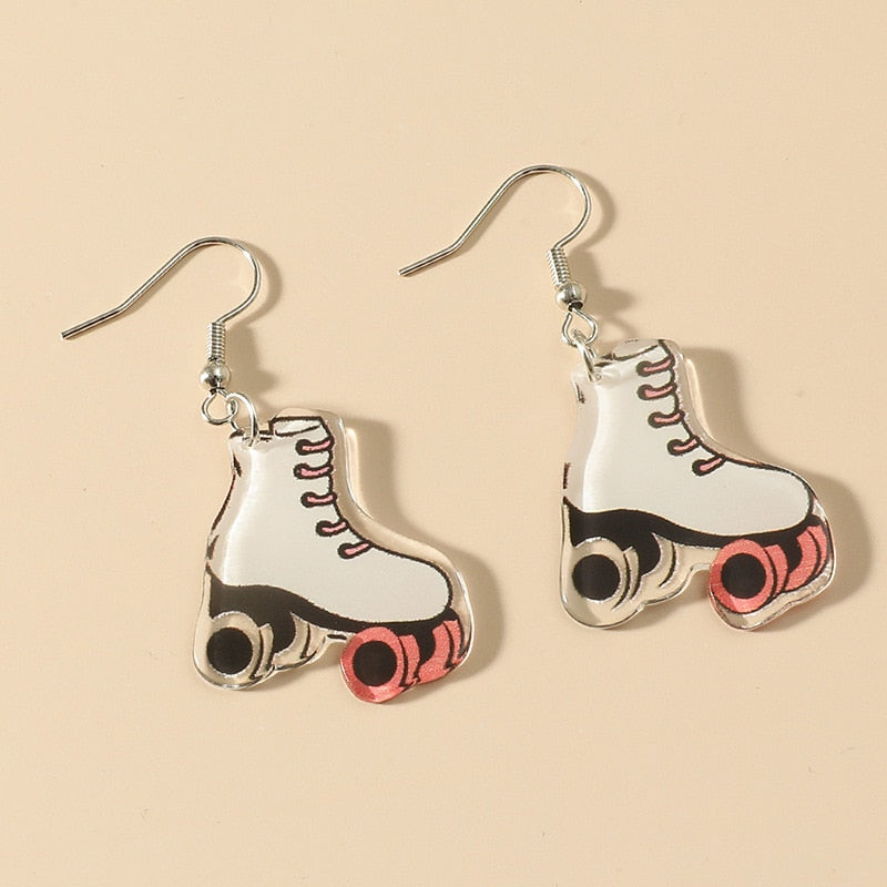 Creative Cute Funny Pendant Earrings - Orchid Unique