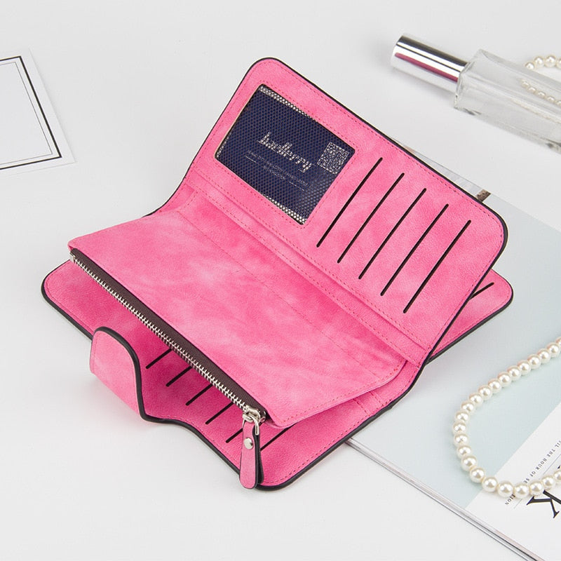 Luxury Designer Wallet - Orchid Unique