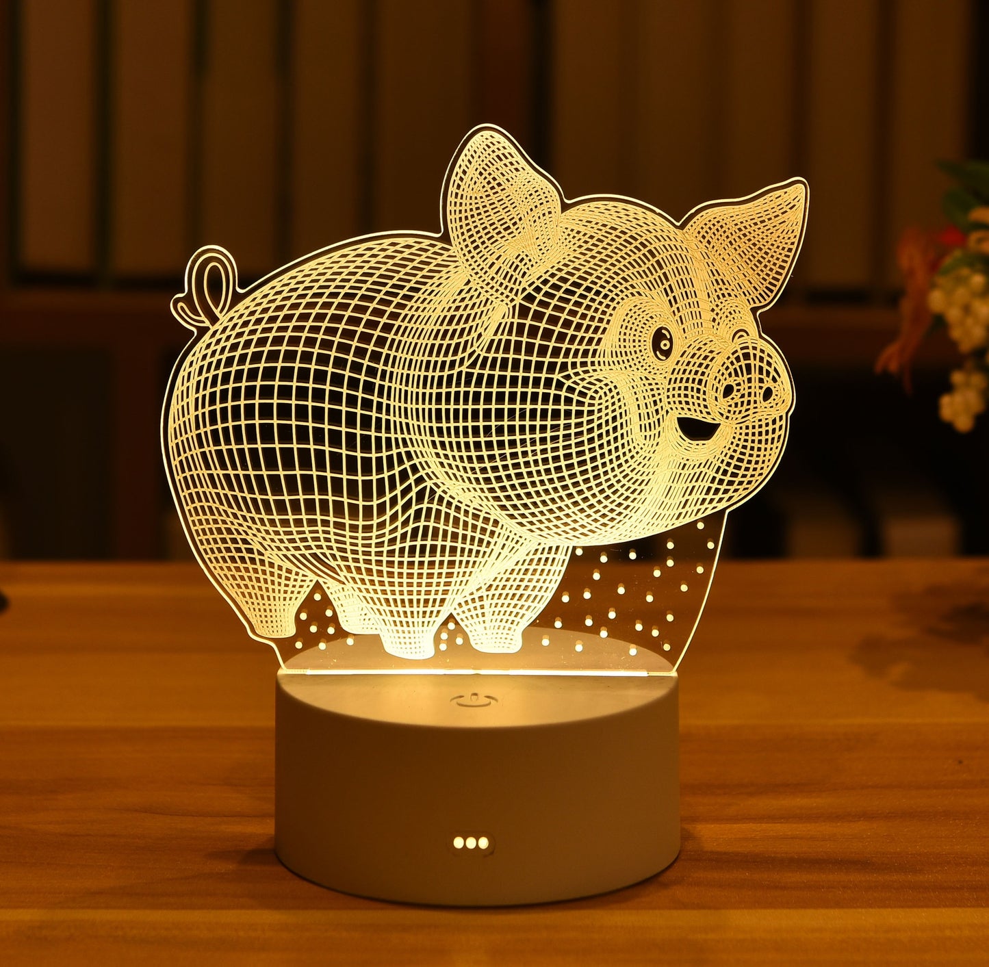 USB Led Night Light Message Board - Orchid Unique