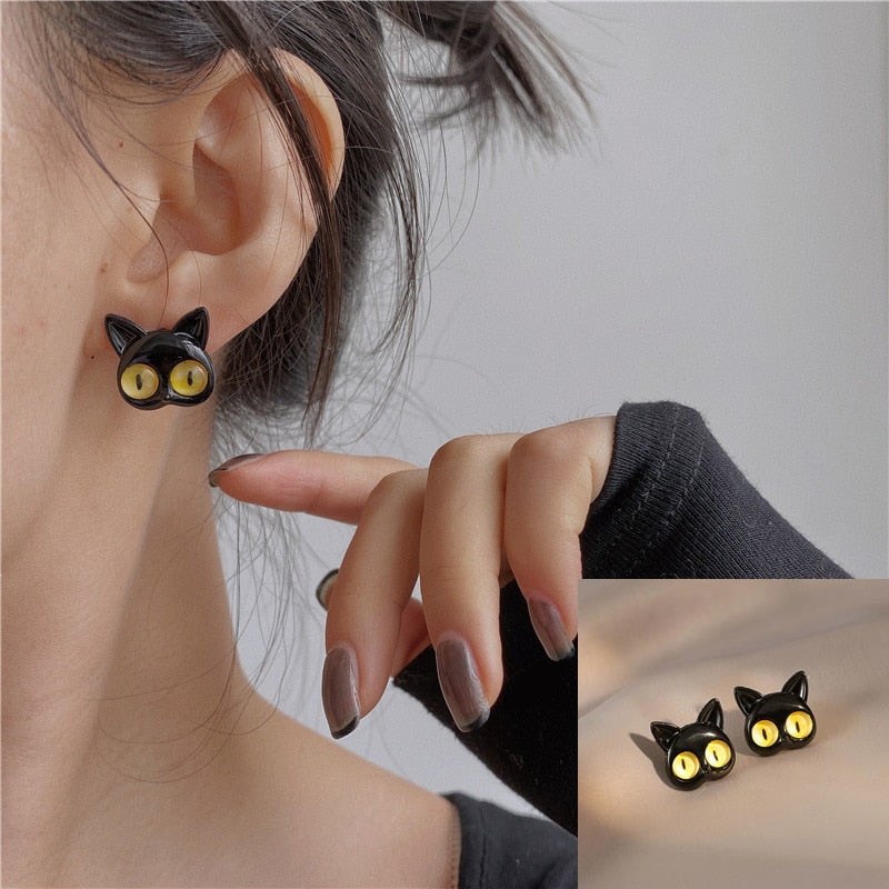 Cute Animal Creative Handmade Earrings - Orchid Unique