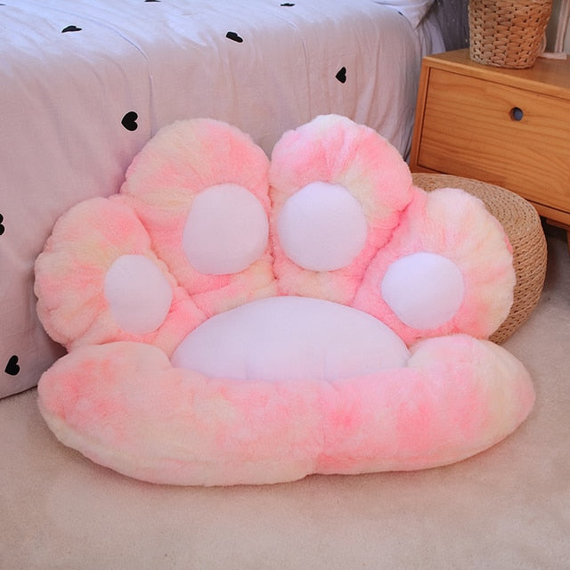 kawaii Paw Pillow Seat Cushion - Orchid Unique