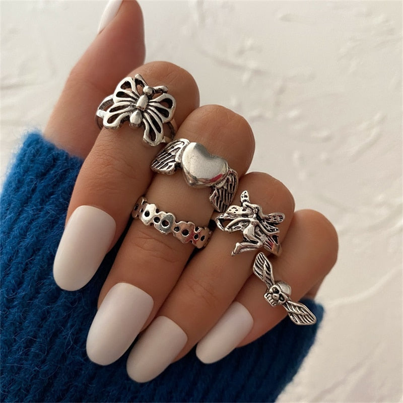 boho Hiphop Vintage Silver - Orchid Unique
