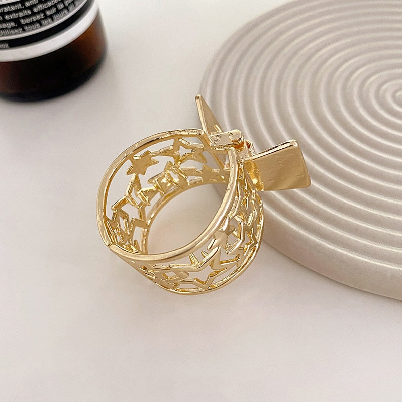 Hairpin Claw Clip - Orchid Unique