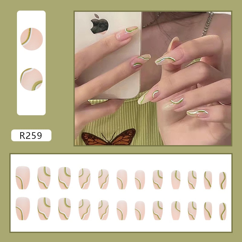 Style Art Nail Tips - Orchid Unique