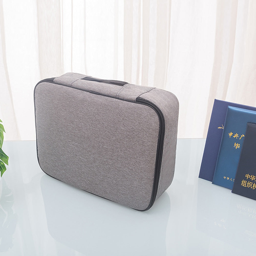 Multi-Layer Document Storage Bag - Orchid Unique