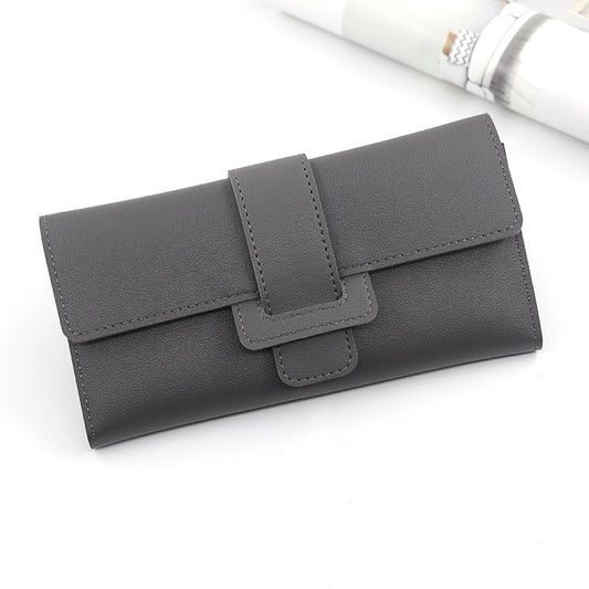 Long Hasp Fold-over Wallet - Orchid Unique