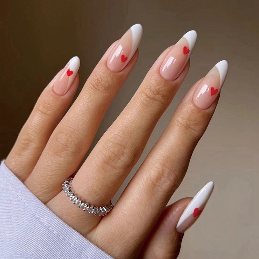 Cloud Pattern Design False Nails - Orchid Unique