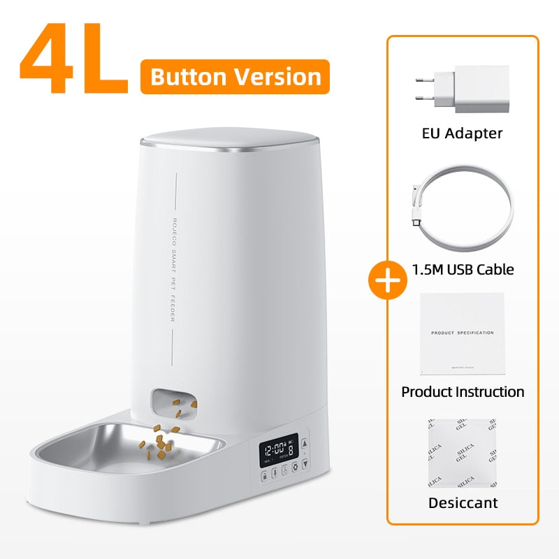 Automatic Pet Feeder - Orchid Unique