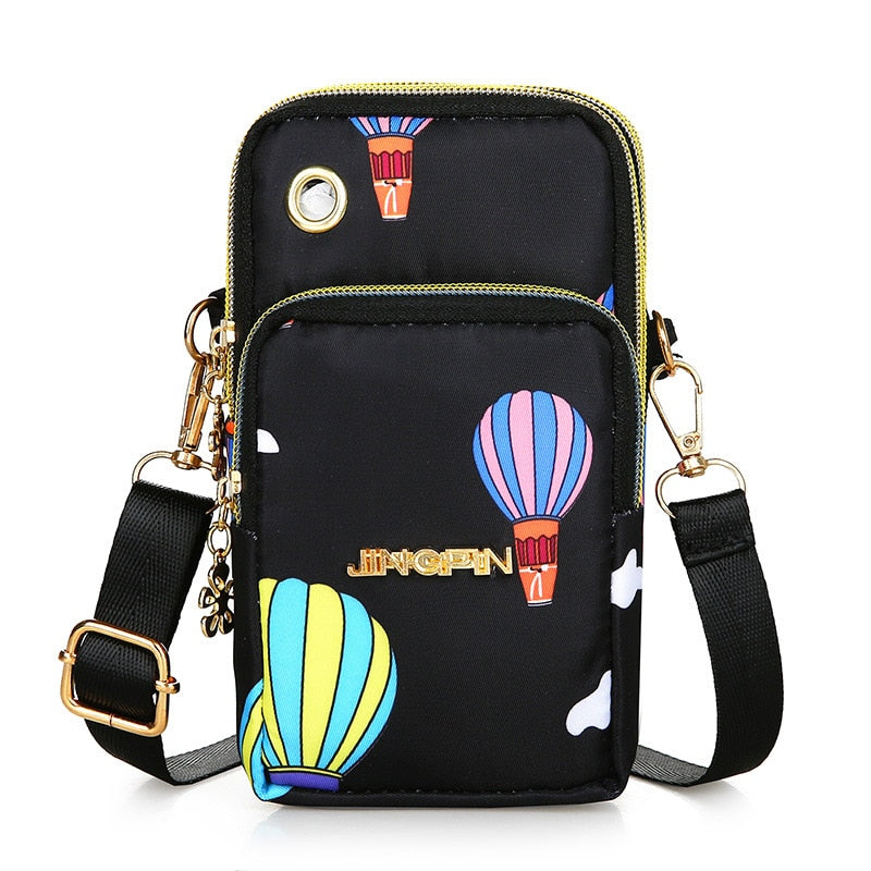 Balloon Mobile Phone Crossbody Bags - Orchid Unique