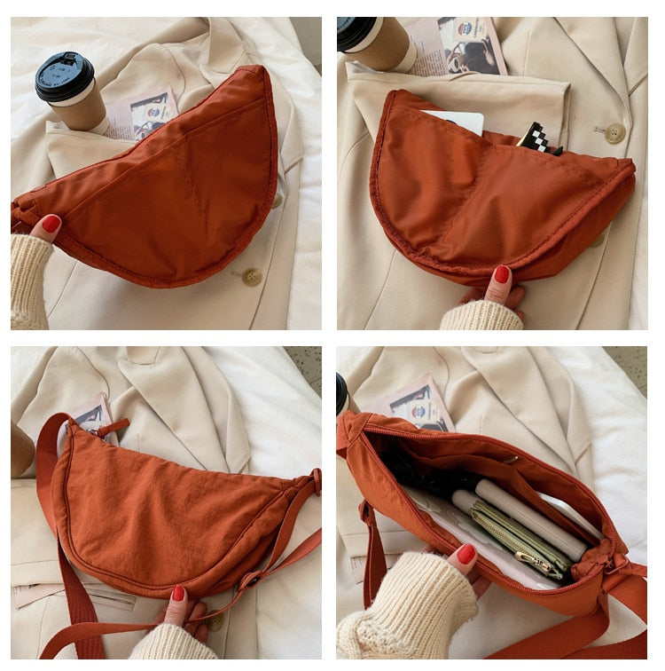Casual Hobos Crossbody Bag for Women - Orchid Unique
