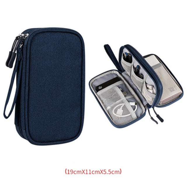 Travel Organizer & Cable Storage Bag - Orchid Unique