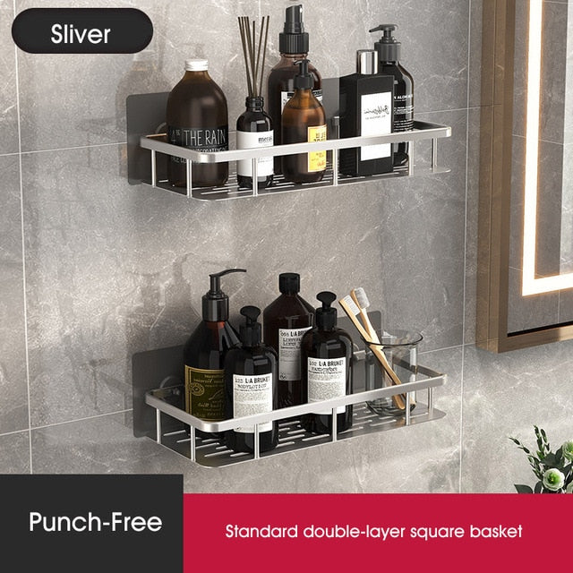 Bathroom Shelves No-drill Wall - Orchid Unique