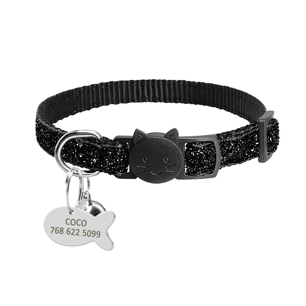Quick Release Gorgeous Cat Collar - Orchid Unique