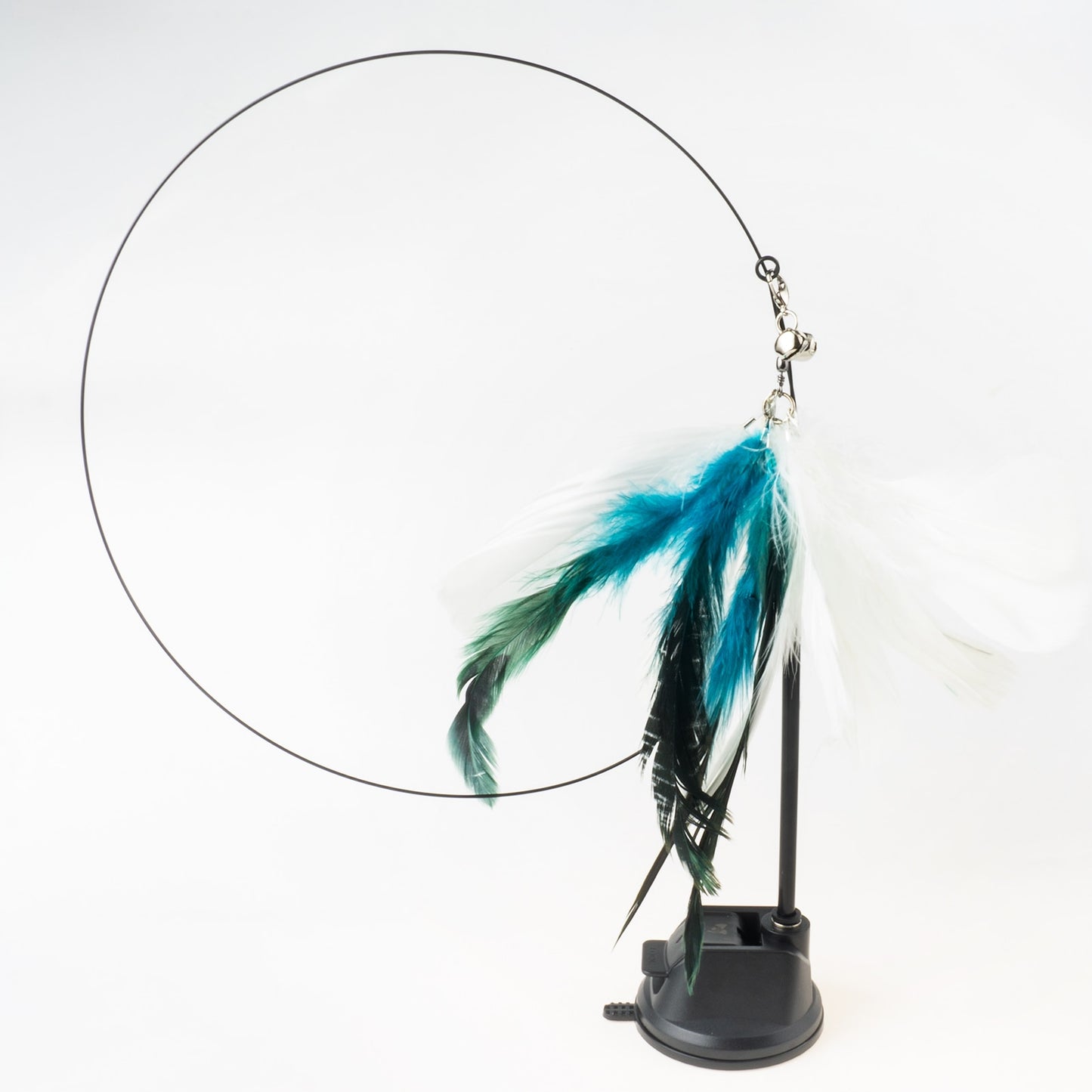 Handsfree Bird/Feather Cat Wand - Orchid Unique