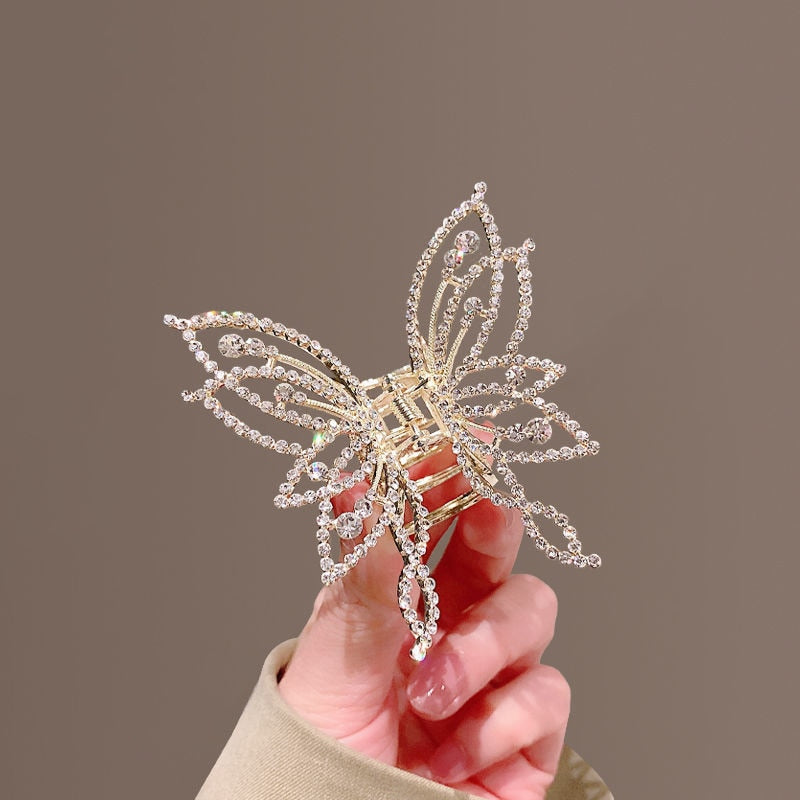 Hair Claw Butterfly Hair Clips - Orchid Unique