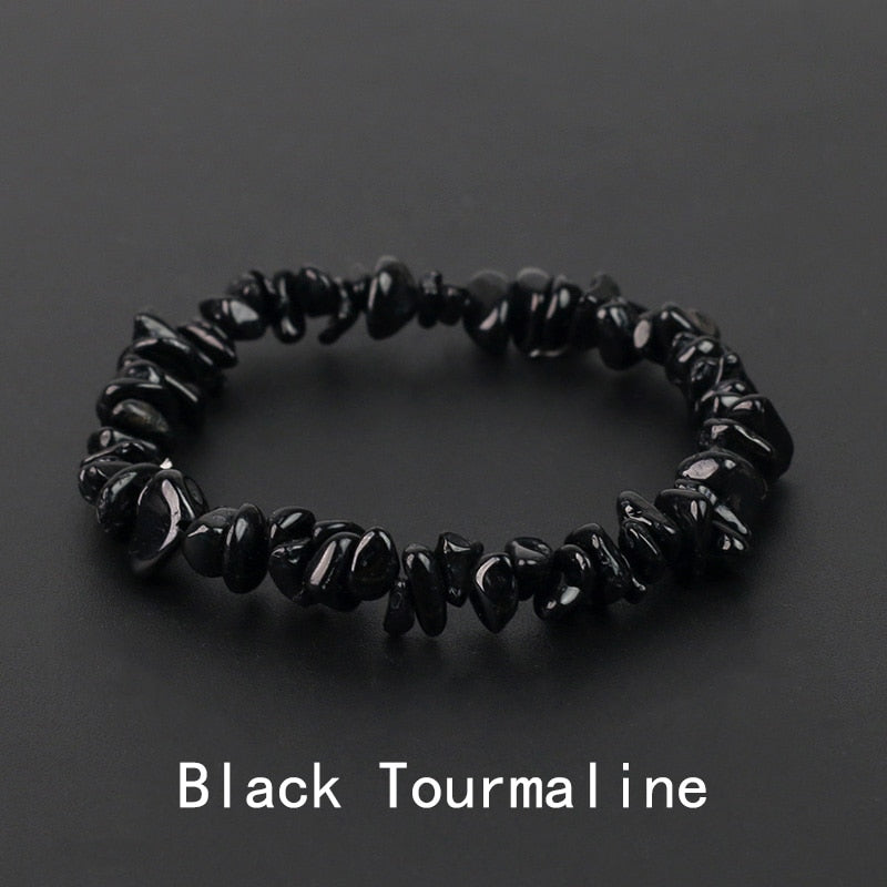 Irregular Energy Stone Bracelet - Orchid Unique
