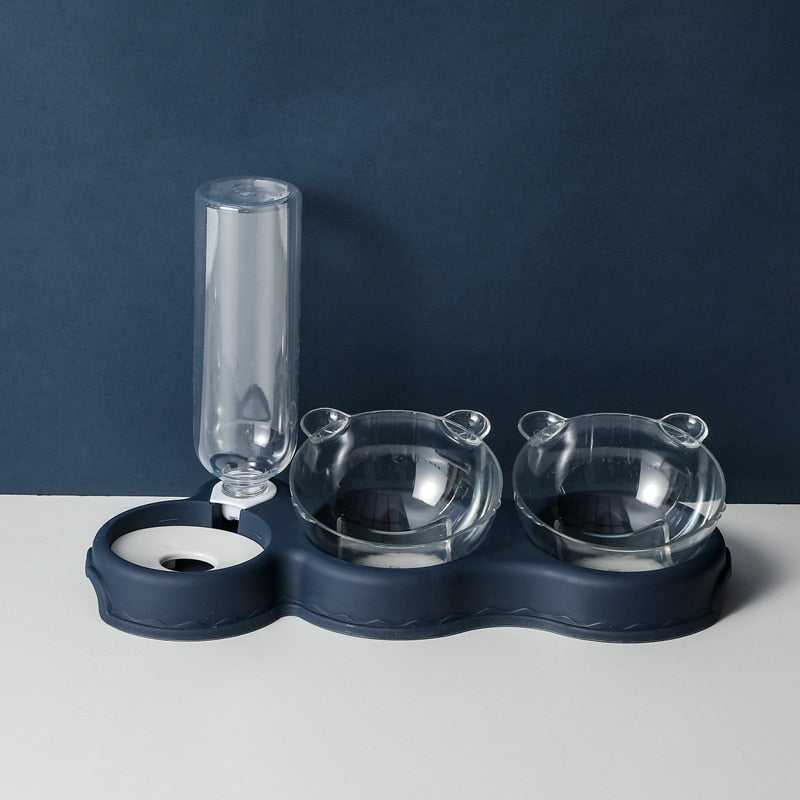 Pet Bowl Automatic Feeder - Orchid Unique