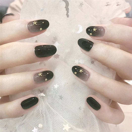 Square Head False Nail Tips - Orchid Unique