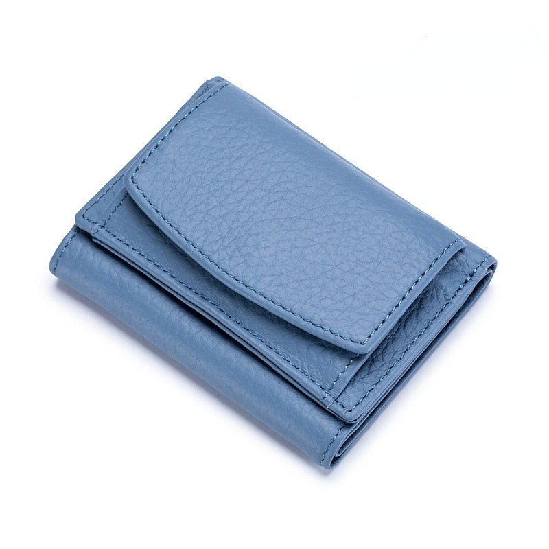 Women Genuine Leather Purses - Orchid Unique