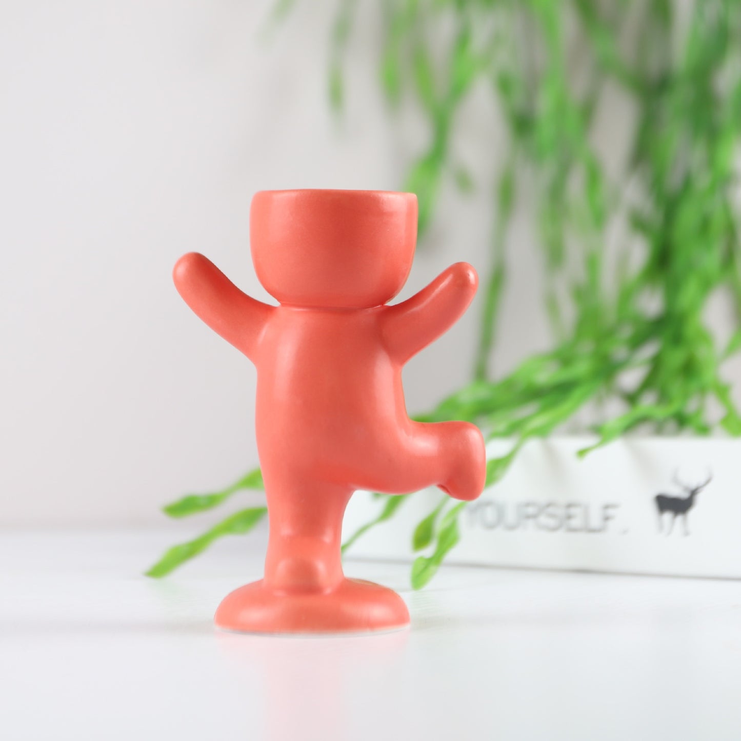 Creative Humanoid Ceramic  Vase - Orchid Unique