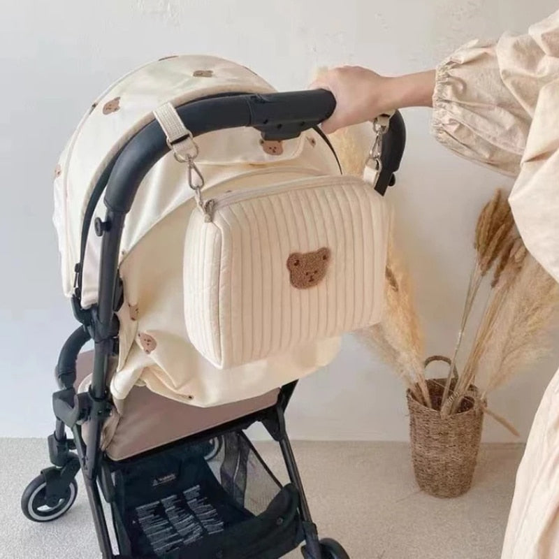 Newborn Baby Care Diaper and Storage Organizer Large Handbags - Orchid Unique