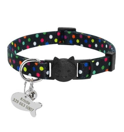 Quick Release Gorgeous Cat Collar - Orchid Unique
