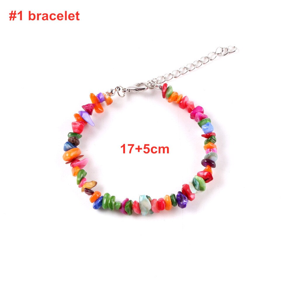 Bohemia Beaded Necklace/Bracelet Set - Orchid Unique