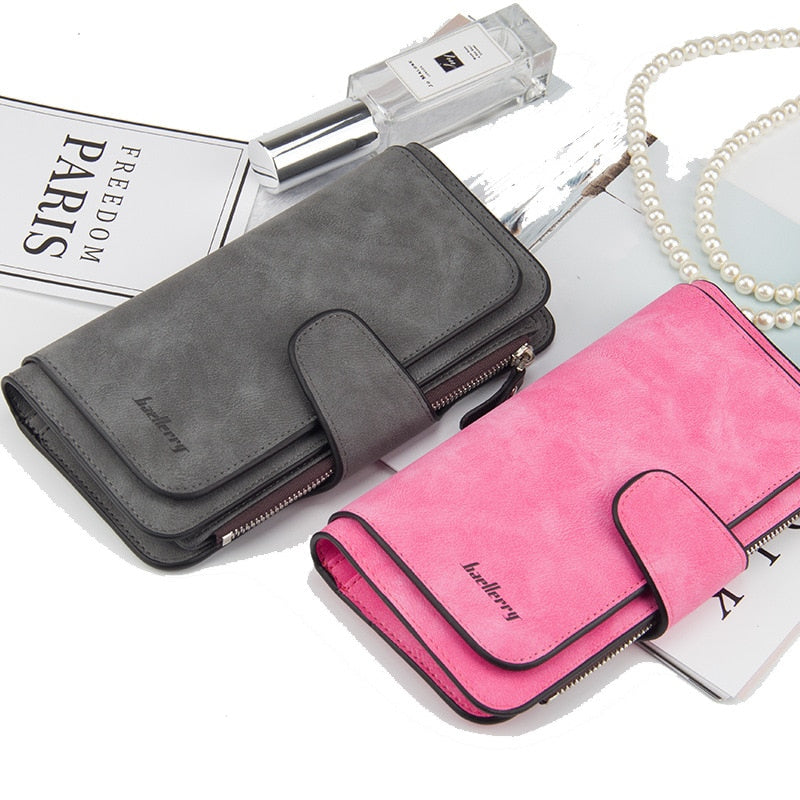 Luxury Designer Wallet - Orchid Unique