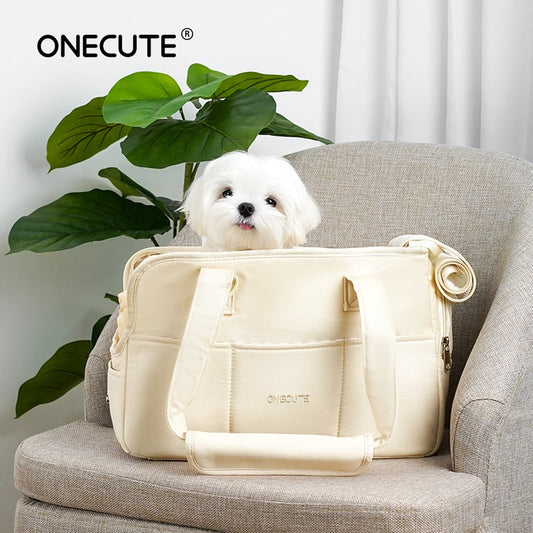 Puppy portable shoulder handbag - Orchid Unique